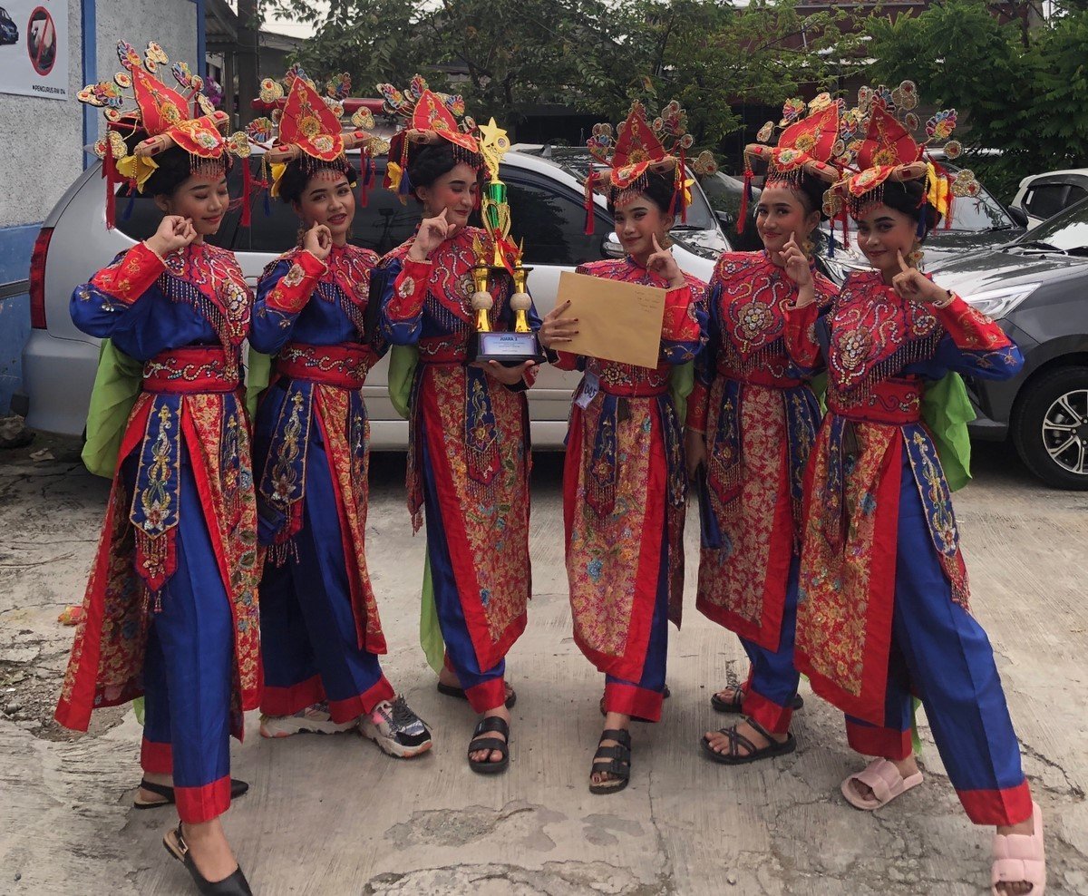 SMK Putra Bangsa tari tradisional
