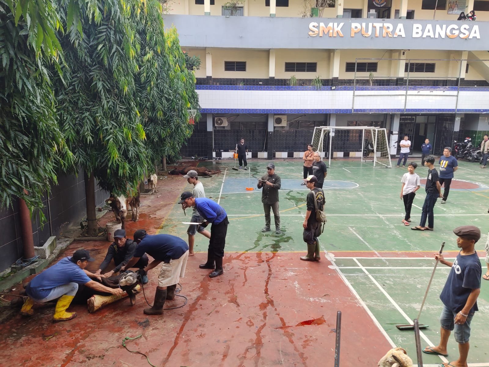 lembaga nasa SMK Putra Bangsa kurban 1